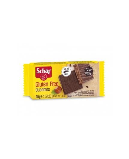 Waffle al cacao con cioccolato