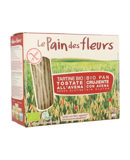 Pane ai Fiori Senza Glutine Biologico con Avena