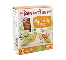 Cracker de cebolla para aperitivo
