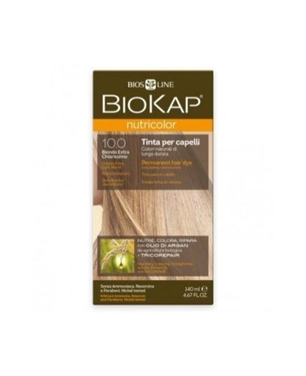 Colore Capelli Biondo Extra Chiaro 10.0 Bio