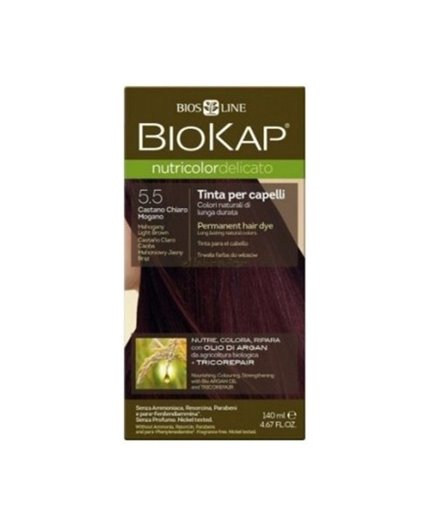 Marrone Chiaro Mogano Tinta 5.5 Bio Marrone Chiaro Mogano Tinta 5.5 Bio