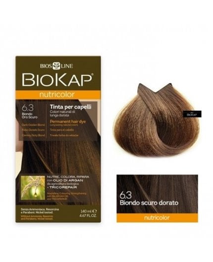 6.3 Bio Dunkelgoldblonde Tönung