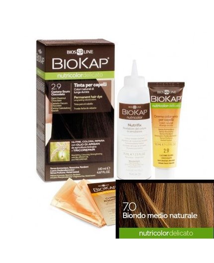 Medium Natural Blonde Tint 7.0 Bio Medium Natural Blonde Tint 7.0 Bio