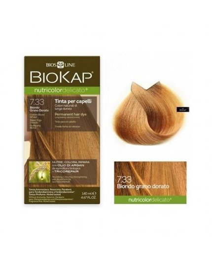 Colorante Biondo Grano Dorato 7.33 Bio Colorante Biondo Grano Dorato 7.33 Bio