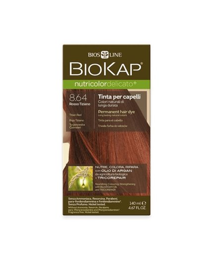 Tiziano Tintura Rossa 8.64 Bio Tiziano Tintura Rossa 8.64 Bio