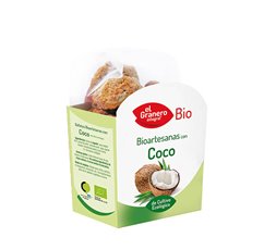 Biscuits artisanaux à la noix de coco biologique