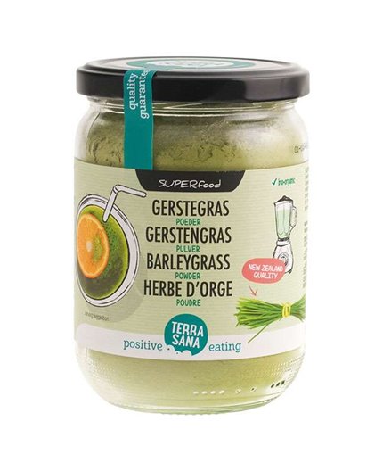 Polvere di erba d'orzo biologica Polvere di erba d'orzo biologica