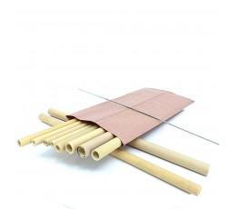 Pack Pajitas Bambú