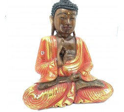 Budha Madera Pintado