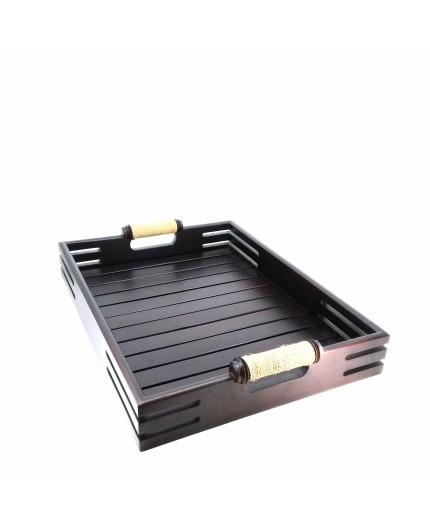 Vassoio Rettangolare in Legno 22 cm Vassoio Rettangolare in Legno 22 cm