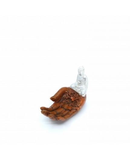 Incensiere da mano Budha marrone Incensiere da mano Budha marrone