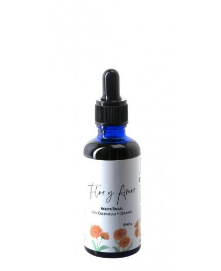 Aceite facial con Calendula y Geranio Ecológico Aceite facial con Calendula y Geranio Ecológico