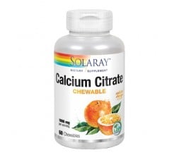Calcium Citrate Masticable Sabor Naranja