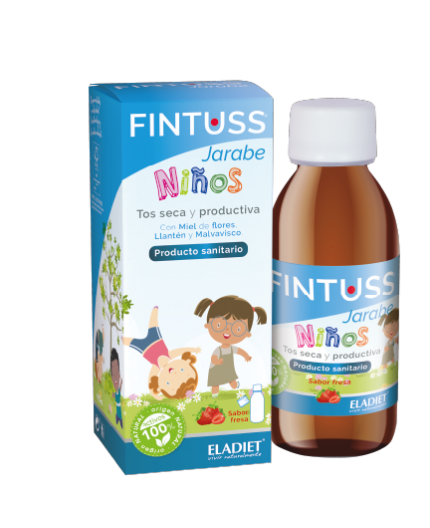 Fintuss Kindersirup Erdbeergeschmack