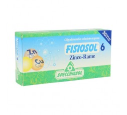 Fisiosol 6 Zinc-Cobre