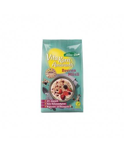 Muesli De Amaranto Y Frutos Rojos Bio Muesli De Amaranto Y Frutos Rojos Bio