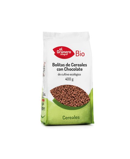 Palline di cereali al cioccolato biologico Palline di cereali al cioccolato biologico