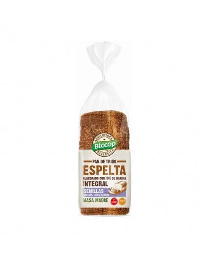 Pane Integrale di Farro con Semi di Girasole, Lino e Sesamo Pane Integrale di Farro con Semi di Girasole, Lino e Sesamo