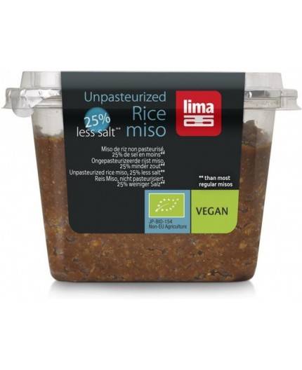 Miso De Arroz y Soja Sin Pasteurizar 25% Menos Sal Miso De Arroz y Soja Sin Pasteurizar 25% Menos Sal