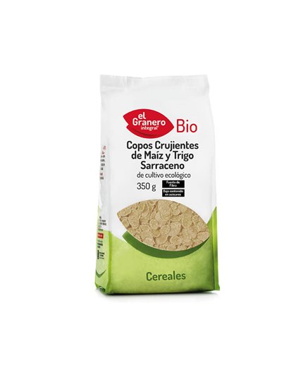 Crunchy Corn Flakes and Organic Buckwheat