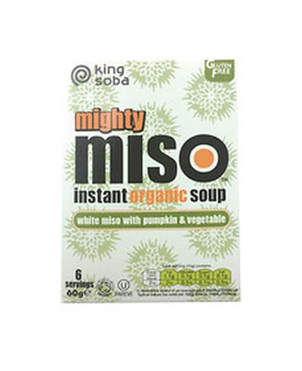 Sopa de Miso con Calabaza y Verduras Sin Gluten Bio