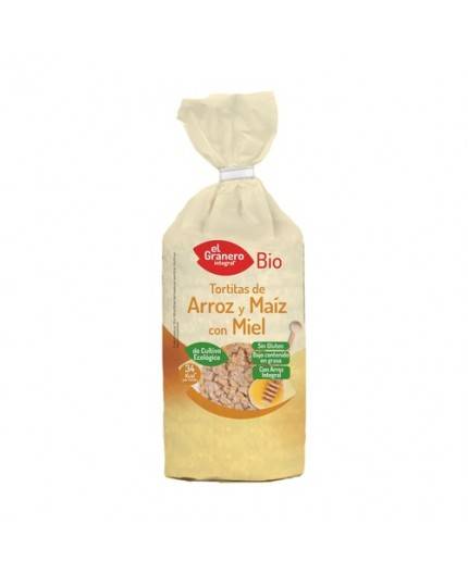 Tortitas De Arroz Y Maíz Con Miel Bio Tortitas De Arroz Y Maíz Con Miel Bio