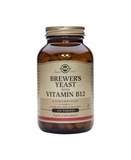 Levadura de Cerveza Con Vitamina B12 500 mg.