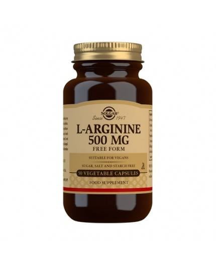 L-Arginine 500 mg.
