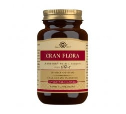 Cran Flora - Arándano Rojo con Probióticos y Ester-C
