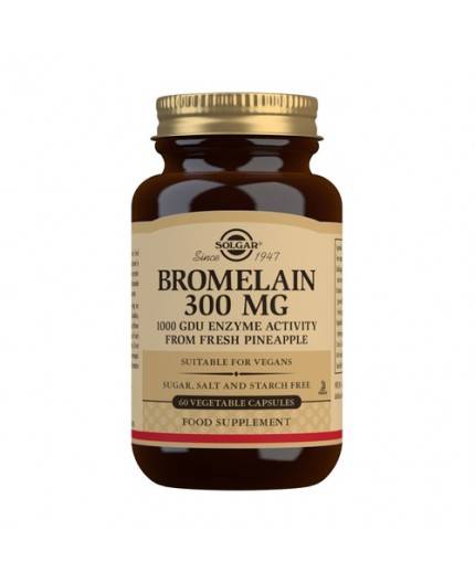 Bromelina 300 mg.