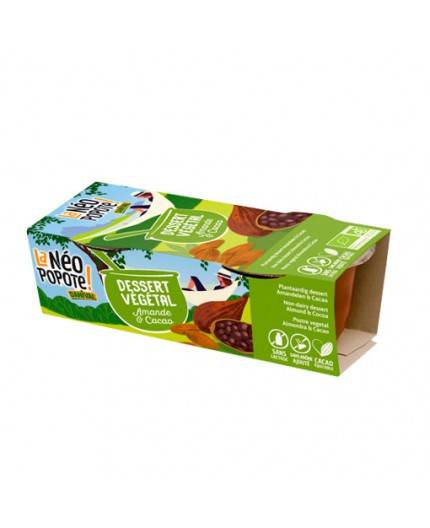 Postre Vegetal De Almendra Y Cacao Postre Vegetal De Almendra Y Cacao