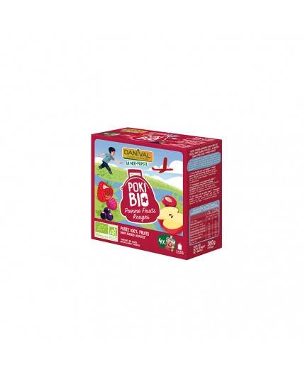 Pack De 8 Smoothies De Frutos Rojos Y Manzana Bio Pack De 8 Smoothies De Frutos Rojos Y Manzana Bio