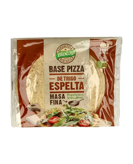 Base Pizza Masa Fina De Trigo Espelta