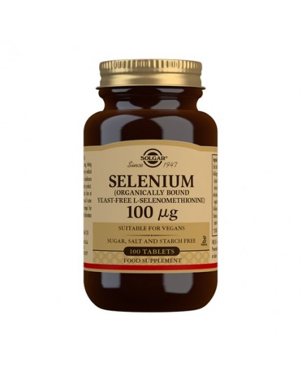 Selenio 100 µg (Sin levadura)
