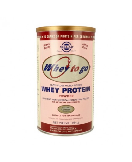 Whey To Go Proteína De Suero En Polvo (Sabor Fresa) Whey To Go Proteína De Suero En Polvo (Sabor Fresa)