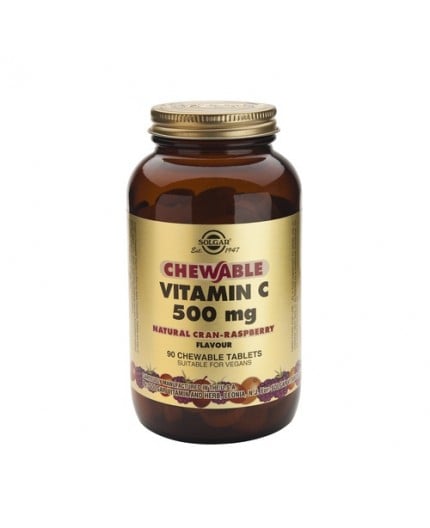 Vitamin C 500 mg Kaubares Himbeeraroma Vitamin C 500 mg Kaubares Himbeeraroma