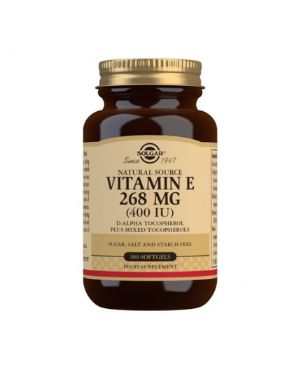 Vitamin E 400 IE 268 mg.