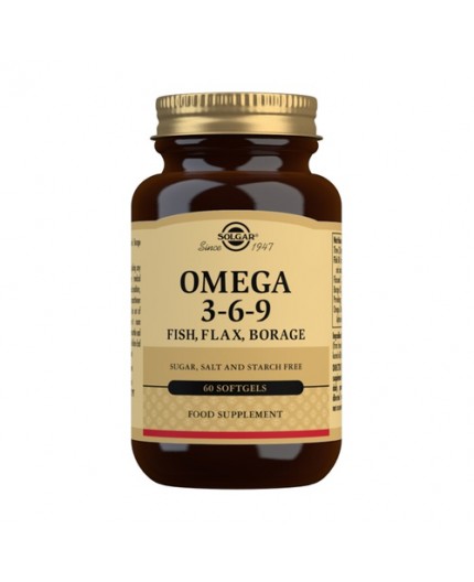Omega 3-6-9 (Pescado, Lino y Borraja) - Rotura de Stock