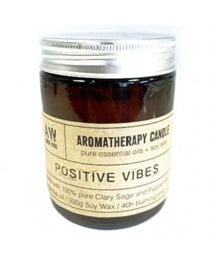 Vela Para Aromaterapia - Vibraciones Positivas