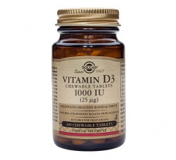 Vitamina D3 1000 UI (25 mcg.) (Colecalciferol)