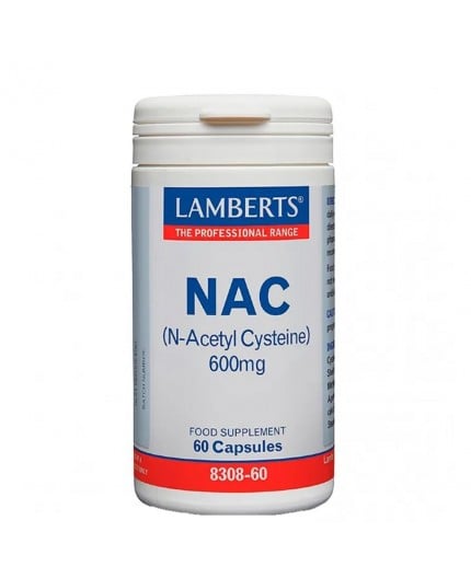 Nac (N-Acetil Cisteina) 600Mg.