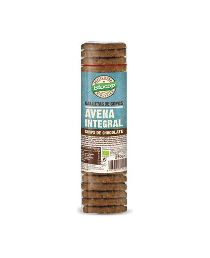 Biscotti di farina d'avena integrale con gocce di cioccolato Biscotti di farina d'avena integrale con gocce di cioccolato