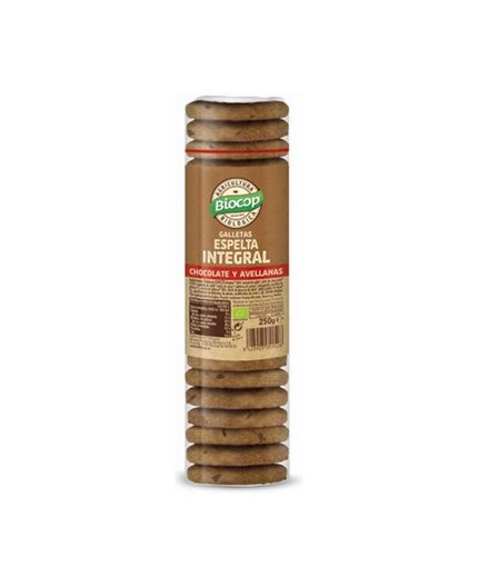 Biscotti di farro al cioccolato integrale e nocciole Biscotti di farro al cioccolato integrale e nocciole