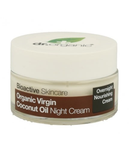 Crema de Noche de Aceite de Coco Virgen Organico