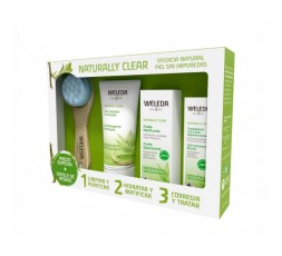 Pack Naturally Clear Ritual 3 Steps With Gift Brush