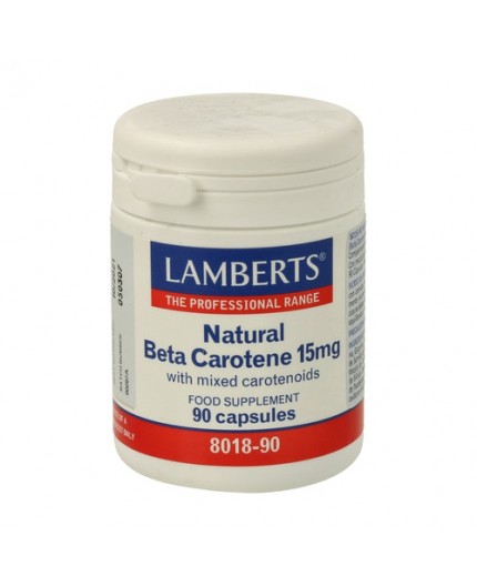 Natural Beta Carotene 15 Mg.