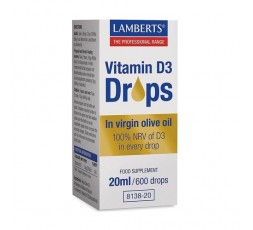 Vitamina D3 Gotas 20 Ml