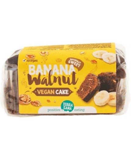 Veganer Kuchen Bananen-Walnuss-Biskuitkuchen Veganer Kuchen Bananen-Walnuss-Biskuitkuchen