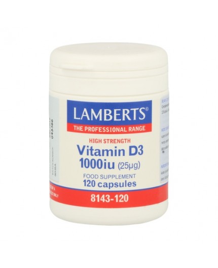 Vitamin D3 1000 IU (25µg)