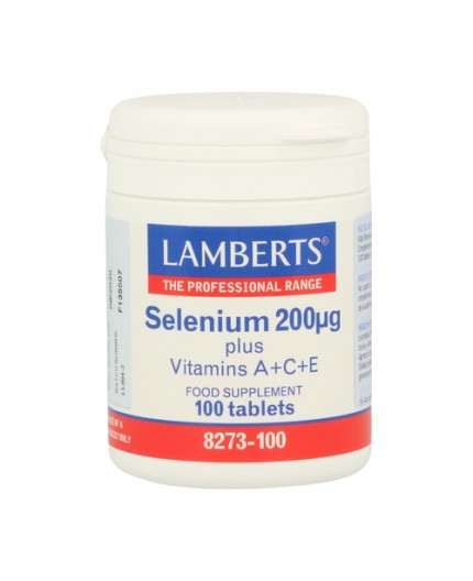 Selenium 200µg + Vitamins A + C + E
